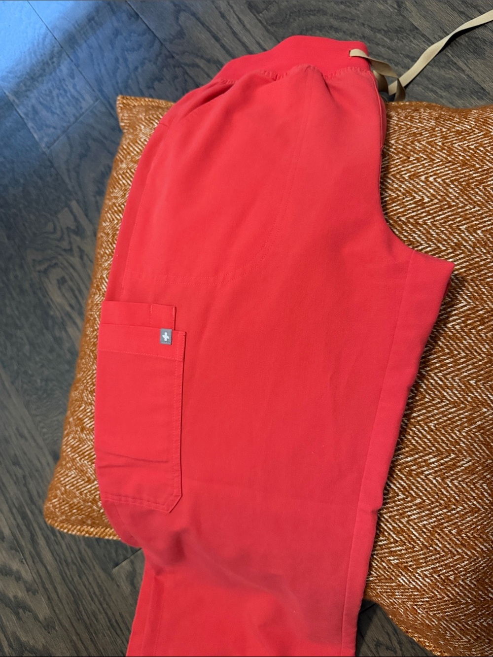 Women’s Red Drawstring Pants - Picture 5 of 5